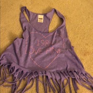 Crop top pink